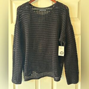 Nine West Mesh Sweater